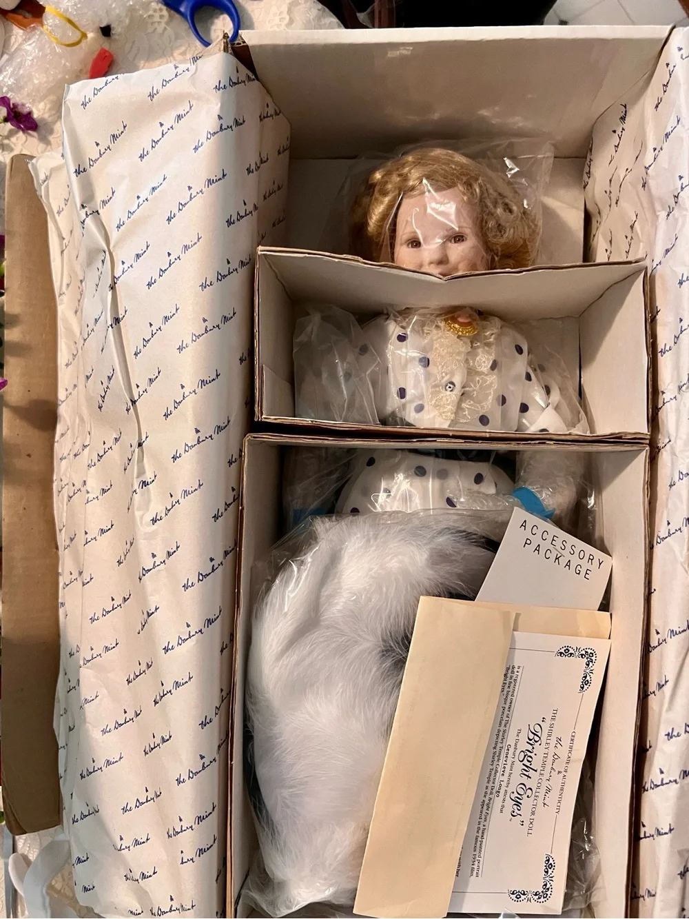 Collectible Shirley Temple Doll “Bright Eyes”